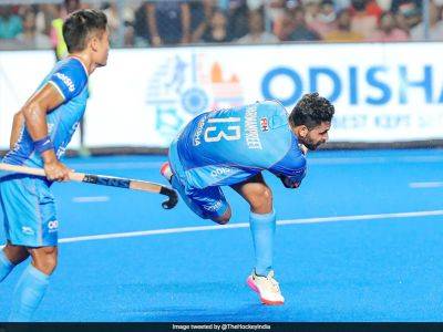 Manpreet Singh - Harmanpreet Singh - Mandeep Singh - India vs Japan Highlights, Asian Champions Trophy 2023 Semi-final: India Thump Japan 5-0, Set Up Final With Malaysia - sports.ndtv.com - Japan - India - South Korea - Malaysia
