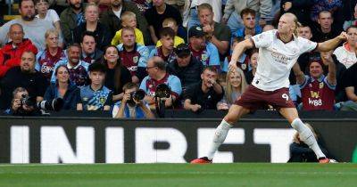 Erling Haaland is defying Pep Guardiola's orders after Man City's first game of the season