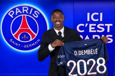 France’s Dembele signs five-year PSG deal