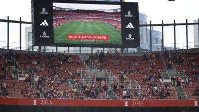 Arsenal v Forest delayed due to turnstile issues at Emirates Stadium
