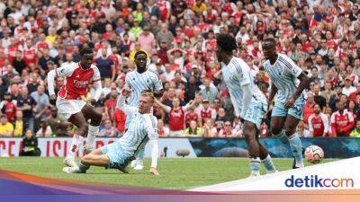 Babak I: Arsenal Unggul 2-0 atas Nottingham Forest
