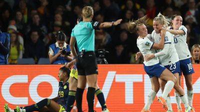 Alessia Russo's second-half winner sees England overcome Colombia to seal place in World Cup semi-finals