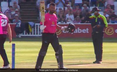 Curtis Campher - Cheteshwar Pujara - Watch: There's No Stopping Cheteshwar Pujara, Dropped India Star Hits Another Century In England - sports.ndtv.com - Britain - India - county Sussex - county Somerset