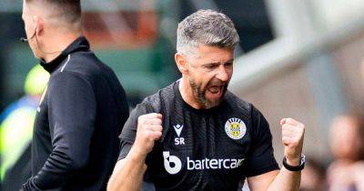 St Mirren - Mikael Mandron - Stephen Robinson - Stephen Robinson still pals with St Mirren's public enemy number one as boss all smiles amid Paisley 'pantomime' - dailyrecord.co.uk