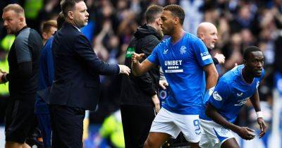 Cyriel Dessers handed Rangers defence from Michael Beale after star jeered by own fans at Ibrox