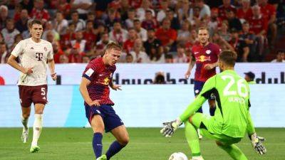 Bayern Munich - Thomas Tuchel - Harry Kane - Dani Olmo - Leipzig stun Bayern with Olmo hat-trick to spoil Kane debut - channelnewsasia.com - Germany - Spain
