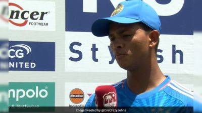 Hardik Pandya - Yashasvi Jaiswal - Yashasvi Jaiswal's Special Mention Of Hardik Pandya After Unbeaten 84 In 4th T20I - sports.ndtv.com - India