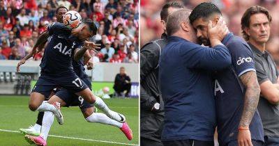 Cristian Romero - James Maddison - Bryan Mbeumo - Star - Cristian Romero scores and then subbed off seconds later in Tottenham injury scare - dailyrecord.co.uk - Argentina