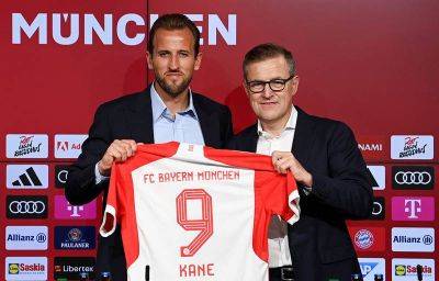 Bayern Munich - Daniel Levy - Harry Kane - Bundesliga - Harry Kane admits adapting to Bundesliga may take time after Bayern Munich switch - thenationalnews.com - Germany