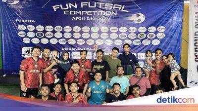 Selamat! Tim Futsal Detikcom Juara Turnamen APJII - sport.detik.com - Indonesia