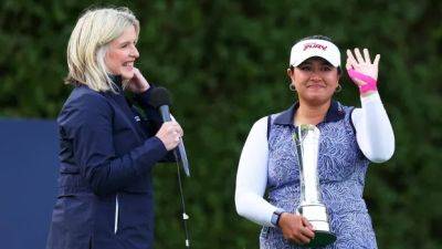 American Lilia Vu cruises to Women's British Open victory for 2nd major title of year
