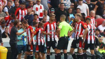 Thomas Frank - Ange Postecoglou - Brentford claim a first with match delay blamed on lack of water - channelnewsasia.com - Australia