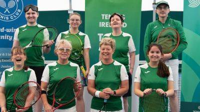 Irish blind tennis team prepares for World Games