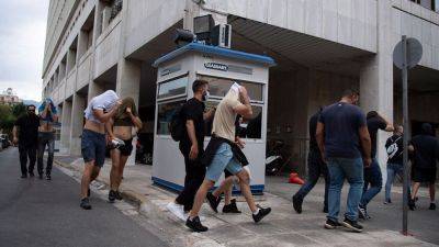 Greek authorities detain 105 soccer fans following clashes, deadly stabbing outside stadium - foxnews.com - Croatia - Greece