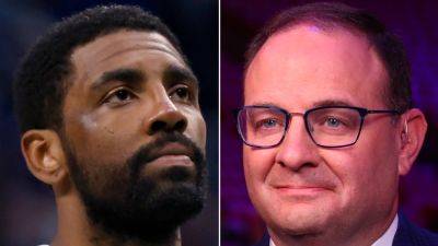 Kyrie Irving backs James Harden after ESPN reporter calls 76ers star 'disgruntled'