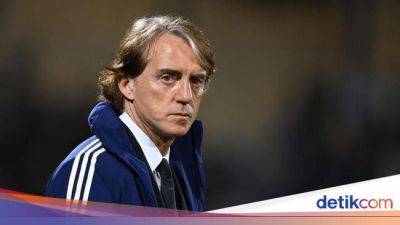Roberto Mancini - Gabriele Gravina - Mancini Mundur dari Timnas Italia, Salahkan Presiden FIGC - sport.detik.com