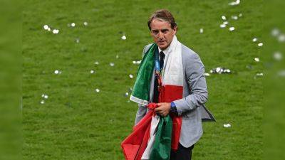 Roberto Mancini - Gabriele Gravina - Roberto Mancini Says Saudi Arabia 'Nothing To Do' With Italy Exit - sports.ndtv.com - Italy - Macedonia - Saudi Arabia