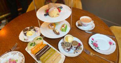 The colourful afternoon tea at 'beautiful' Manchester hotel - manchestereveningnews.co.uk