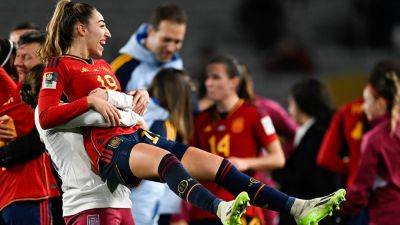 Spain's late match heroics sends squad to Women's World Cup final
