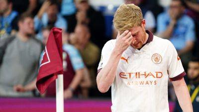 Kevin De Bruyne facing 'few months out' with hamstring injury
