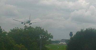 Flight suddenly diverts and lands at Manchester Airport after 'emergency' alert