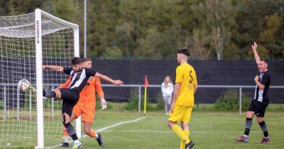 Jeanfield striker Dayle Robertson delighted with season start after previously fearing he may never return from injury