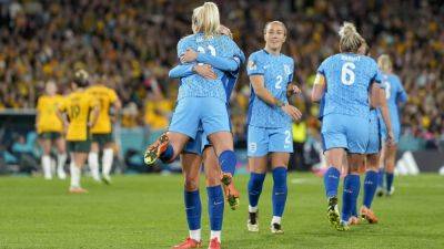 Sam Kerr - Alessia Russo - Ella Toone - Lauren James - Hosts Australia bow out as England march into World Cup final - rte.ie - Sweden - Spain - Colombia - Australia