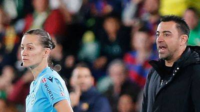 Barcelona Coach Xavi Hernandez Banned For Two Games For Red Card In Season Opener