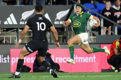 Jacques Nienaber - Canan Moodie - Cheslin Kolbe - Kurt-Lee Arendse - Four wingers confirmation of talent in Bok camp: 'Scary to see what kind of depth we have' - news24.com - South Africa - Japan