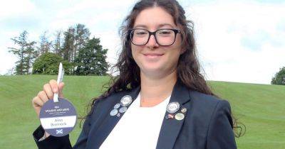 Castle Douglas golfer represents Scotland in Home International