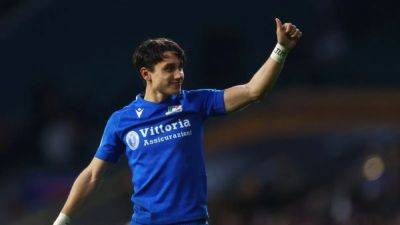 Italy's Capuozzo returns for World Cup warm-up clash with Romania