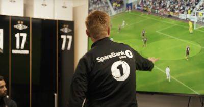 The Hearts scouting mission from inside Rosenborg dressing room as 3 players given danger man status