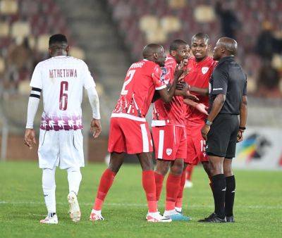 Simon Hooper - Andre Onana - Michael Salisbury - Ref's call tough to Swallow: Sekhukhune boss furious at 'poor' PSL officiating - news24.com - South Africa