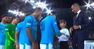 Jack Grealish's heart-warming gesture for young Man City fan after Super Cup win