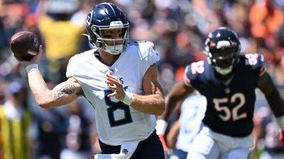 Titans QB Will Levis leaves practice early with injury - ESPN