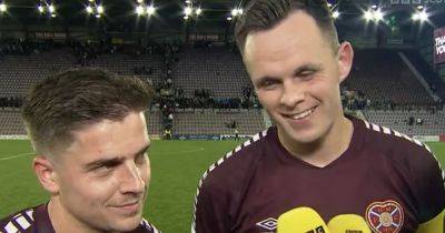 Steven Naismith - Lawrence Shankland - Lawrence Shankland ignores Hearts transfer exit talk as Saudi switch gets on air brush off after Tynecastle heroics - dailyrecord.co.uk - Scotland - Norway - county Gulf - Saudi Arabia