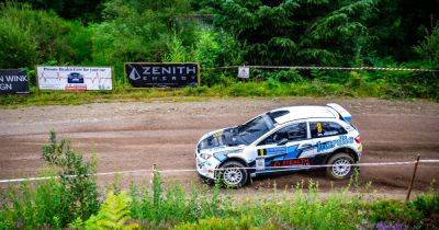 Podium spots for Dumfries and Galloway crews on Grampian Forest Rally