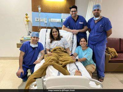 Vinesh Phogat Undergoes Successful Knee Surgery, Thanks Her Doctors