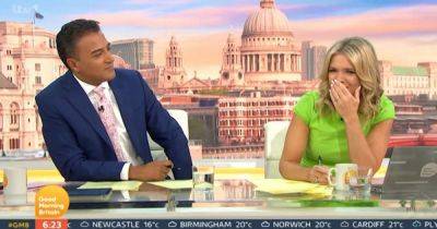 Good Morning Britain's Charlotte Hawkins comforted by co-star as she breaks down in tears on air