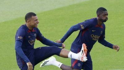 Mbappe and Dembele ready to start for PSG, says Luis Enrique
