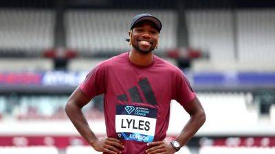 Marcell Jacobs - Fred Kerley - Noah Lyles - Lyles says fast times in practice back up bold predictions - channelnewsasia.com - Italy - Usa - Jamaica - Instagram