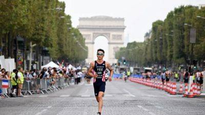 Triathlon-Yee takes gold at Paris 2024 test event to complete British double - channelnewsasia.com - Britain - France - Portugal - county Potter
