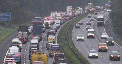 Live updates after multi-vehicle crash shuts M4 eastbound as heavy rain and traffic volumes add to huge queues