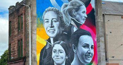 Olympian Mili Smith shares delight at featuring in "amazing" new Perth mural honouring elite athletes