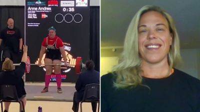 Female powerlifter outraged after trans athlete sets new record: 'Slap in the face' - foxnews.com