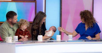 Emmerdale star Danny Miller's wife Steph praised for breastfeeding baby live on ITV's Loose Women