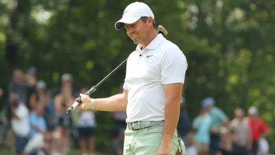 'Mediocre' Rory McIlroy remains in the mix as leader Max Homa shoots record round in Chicago