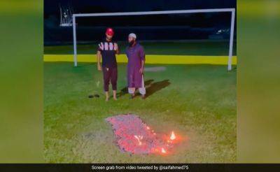 Watch: Bangladesh Star Mohammad Naim Sheikh Walks On Fire For 'Mind-training' Ahead Of Asia Cup 2023