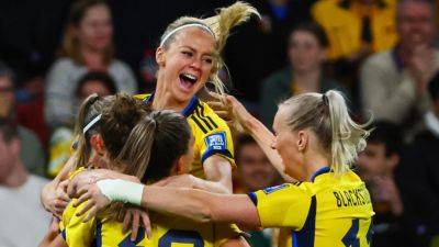 Sam Kerr - Hayley Raso - Mary Fowler - Stina Blackstenius - Sweden beat Australia to claim third place at the Women's World Cup - france24.com - Sweden - Australia