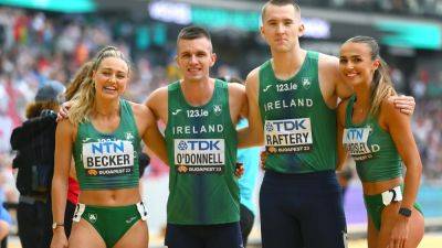 Ireland 4x400m mixed relay team through to World Championships final
